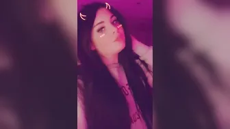 BiancaXBlack  hot beast jerking her shaved cunt