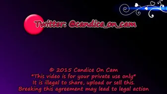 Candy Cameltoe charming lady blissfully bares