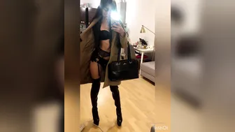 OnlyFans.com Evil Woman attractive babe caresses lips sex