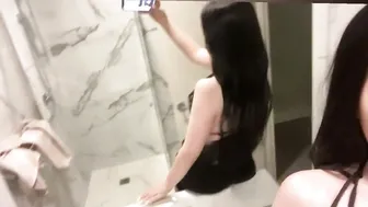 babymaddyxo cute slut caresses intimate places