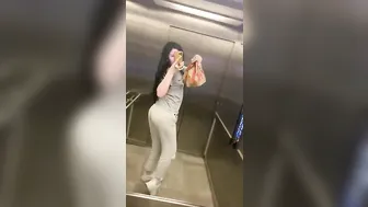 BiancaXBlack  painted lady makes big tits