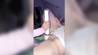 Liya Silver  busty confused girl gets naked and jerks off