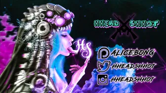 AliceBong skinny female rubs herself with oil