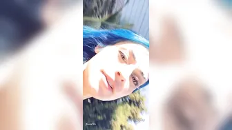 OnlyFans Jewelz Blu @jewelzblu petite brunette babe sucking dildo