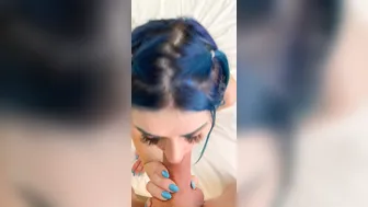 OnlyFans Jewelz Blu @jewelzblu big tit babe in stockings jerks off her cunt