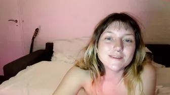 nugget1000 hot young lady caresses big tits