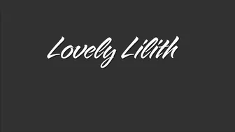 lovely lilith mysterious goddess gently caresses her ass with her fingers