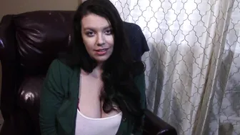 lovely lilith bitch jerks off in the office