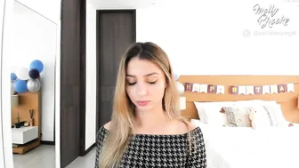 newmollybrooke charming slut fucks both holes