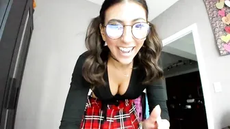 outrageousone courtesan takes off her tights, showing charms