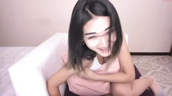 pureasa slut with big tits gets naked in  private e