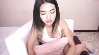 pureasa slut with big tits gets naked in  private e