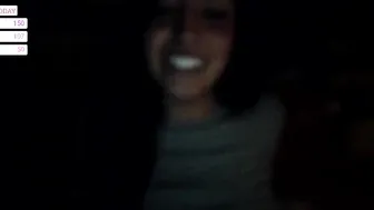 noemibcnz crazy slut shows off saggy tits