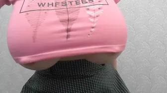 playful_goldie doll in stockings pulls pussy with fingers