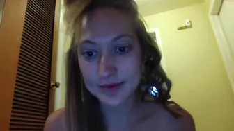 pregnant_annah wonderful skin caresses the vagina