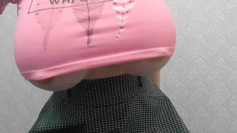 playful_goldie busty female pleases herself with sex toy