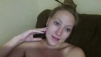pregnant_annah twirling nipples on big boobs