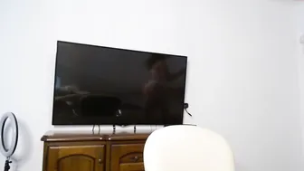 litlle_flowers young schoolgirl erotically eats a banana