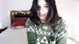 remina__ busty babe massages pussy