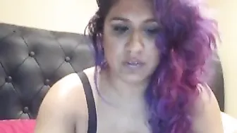 preetione graceful female seduces with juicy tits