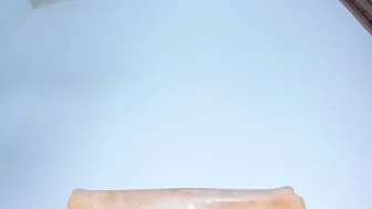 melania_browis sexy blonde hard jerks both holes