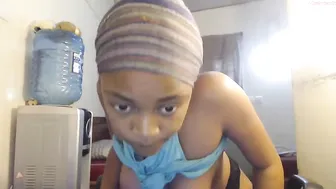 sexyjane2020 cute coquette strips in the kitchen, but does not show face