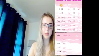 louisajean sexy babe caresses fingers