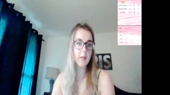 louisajean sexy babe caresses fingers