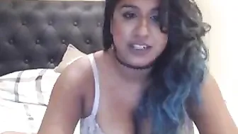 preetione having fun with a toy