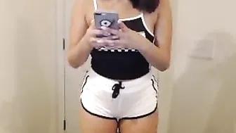queenemi hot slut caresses big tits