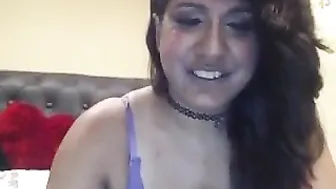 preetione appetizing dancer poses for the camera