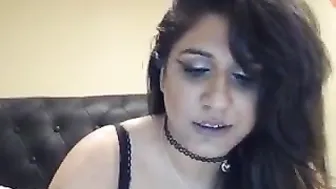 preetione sexy mistress pulls pussy