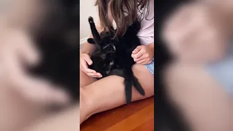 yagirldubs beautiful model caresses big tits