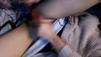 YaGirlDubs cute girl caresses her charms