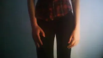 lesbonika arranged in private present porn show
