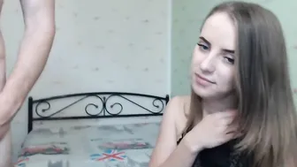 sexfitnesscouple Ardent skin fucks pussy with sex toy