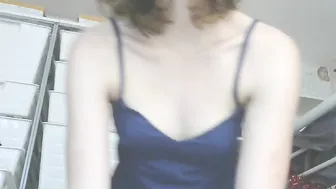 YaGirlDubs luxurious mare caresses hairy cunt