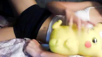 YaGirlDubs cute brunette sucking dick