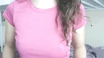 YaGirlDubs blonde plays with sex toy