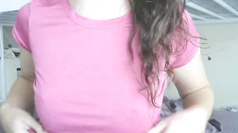 YaGirlDubs blonde plays with sex toy