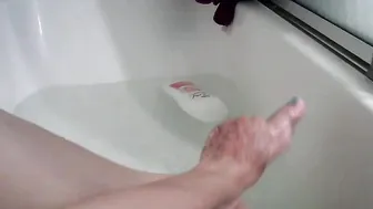 YaGirlDubs graceful blonde passionately masturbating cunt