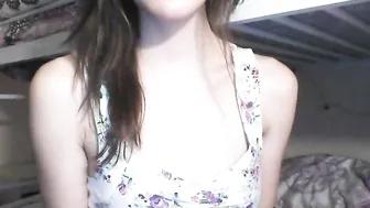 YaGirlDubs cute whore sits on thick cock