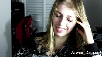 Arwen Datnoid home masturbation