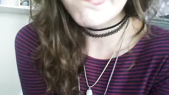 YaGirlDubs cute bitch fucks pussy with phallus