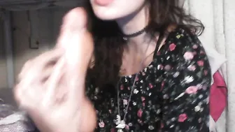 YaGirlDubs fucks herself with different sized dicks