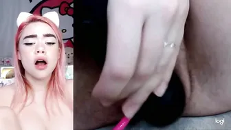 MiaMelon violent orgasm