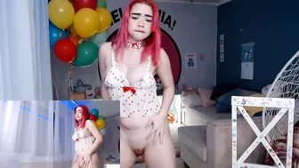 MiaMelon elegant  cam girl  engaged in lustful caresses