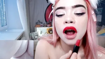 MiaMelon gorgeous passion fucks both holes at once