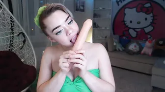 MiaMelon brilliant bitch jerks both holes