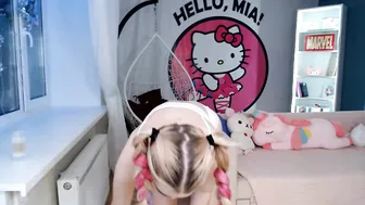 MiaMelon crazy doll caresses pussy and tits